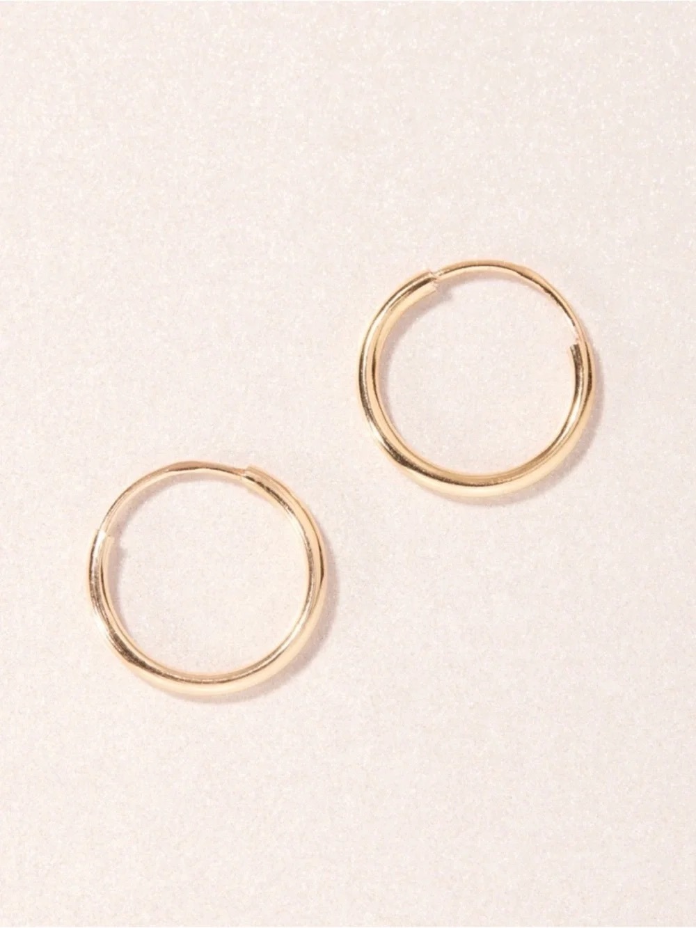 Catbird Petite Gold Hoop Earrings